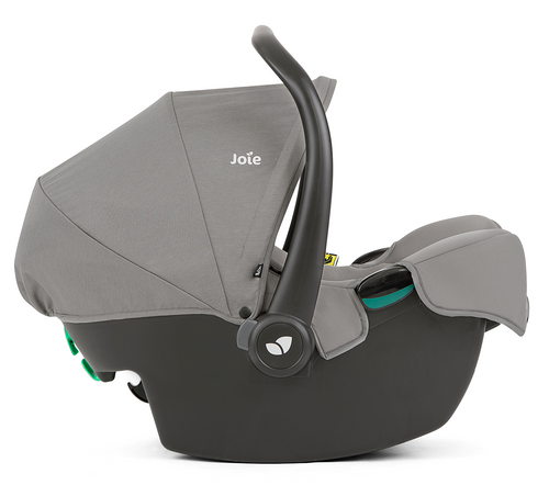 סלקל i-Snug קל משקל במיוחד עם הגנות צד מורחבות בתקן i-Size החדש - אפור PEBBLE