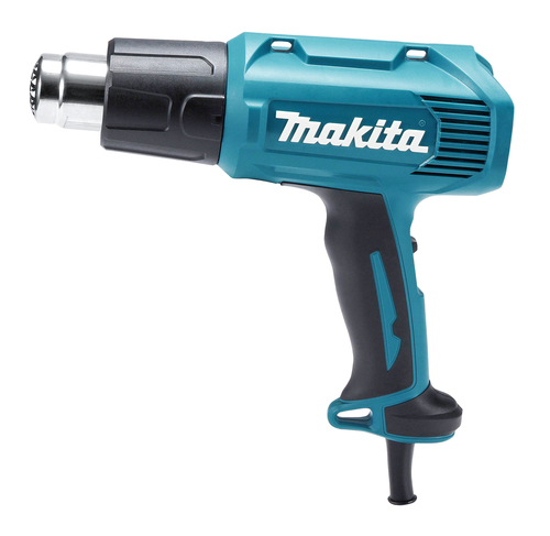 מפזר חום מקצועי 1600W חשמלי עד 500 מעלות כולל 3 פיות MAKITA HG5030K