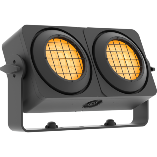 בלינדר לד 2LIGHT  מוגן מים  PROLiGHTS Sunrise 2IP 2x 8W Amber + 2 x75W Warm White