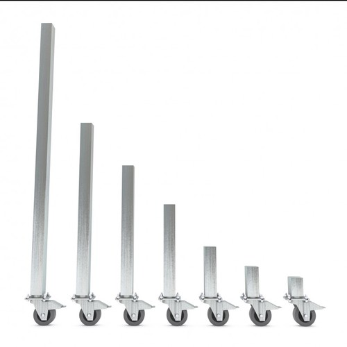רגל לבמה עם גלגלים 0.3 מטר ALUSTAGE