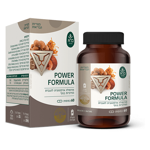 פורמולת פאוור ברא צמחים 60 כמוסות - Bara Power Formula 