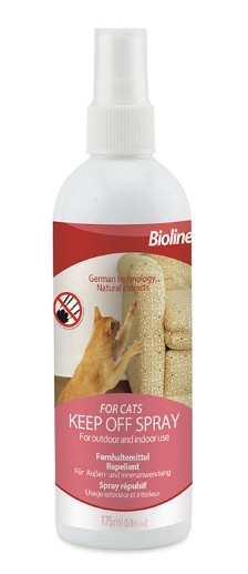 Keep off Spray for cats - מרחיק חתולים לשימוש חצוני ופנימי 175 מ"ל