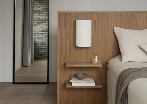 מראת קיר מלבנית עץ אלון MIRO Wall mirror
