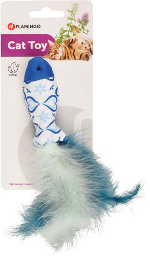 צעצוע לחתול נוצות ICE פלמינגו