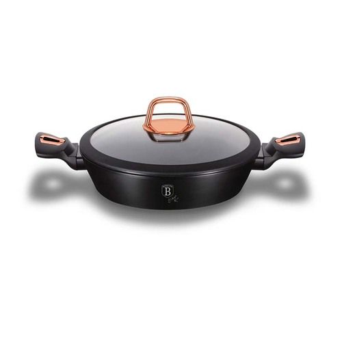 סיר בישול רדוד איכותי  BERLINGERHAUS Black Rose BH-1640N