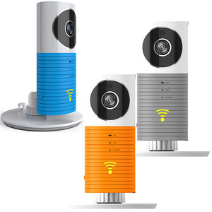 מצלמת Wi-Fi עם ראיית לילה ומיקרופון לצפייה ממכשיר סלולר