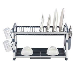 מייבש כלים 2 קומות אלומניום CULINERA Y.C.025509