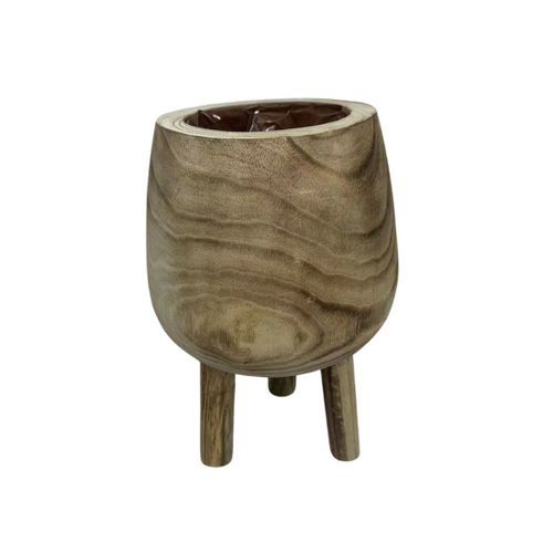 עציץ עץ עם רגליות 17*17*32 Y.C.026018