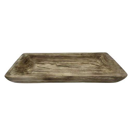 קערה מלבנית עץ 75*75*10 Y.C.025950