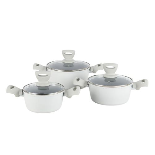 סט 3 סירים מיני אפור קומפורט 16/18/20 ס״מ - Y.C.027497