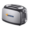 מצנם 2 פרוסות 700W נירוסטה ARROW