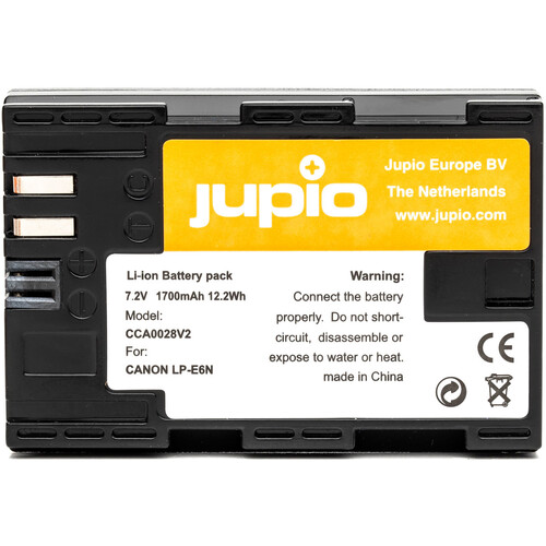 סוללת ליתיום Jupio LP-E6N למצלמות Canon