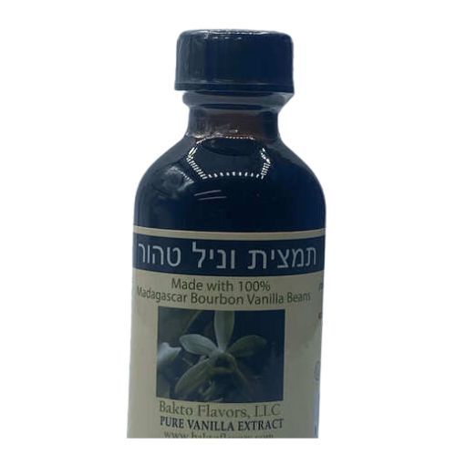 BAKTO FLAVORS תמצית וניל טהור 59מל 