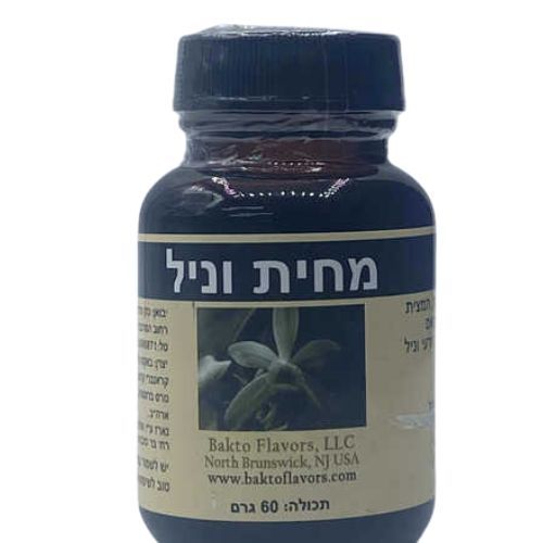 BAKTO FLAVORS מחית וניל 60גר