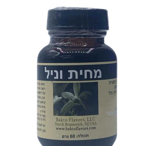BAKTO FLAVORS מחית וניל 60גר