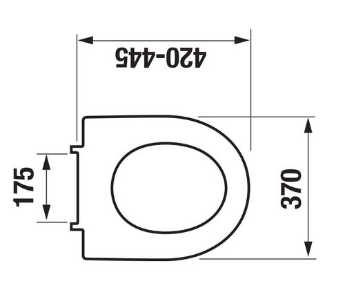 8903850000631 LAUFEN JIKA Lyra Plus | מושב אסלה נשלף ג'יקה לאופן טריקה שקטה 8.9038 | לבן
