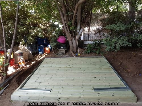 מחסן מתכת פרמיום דגם 2.13X3.19 Garden  T710