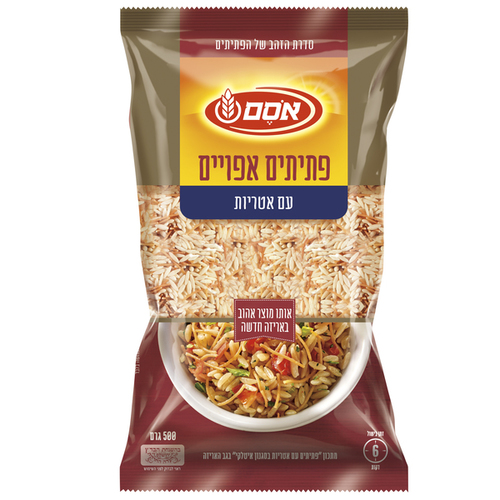 פתיתים אפויים עם אטריות  500 גרם 