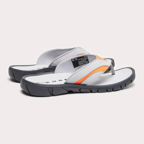 כפכפי אוקלי אפורים עם כתום OAKLEY O COIL SANDAL Grey/Orange