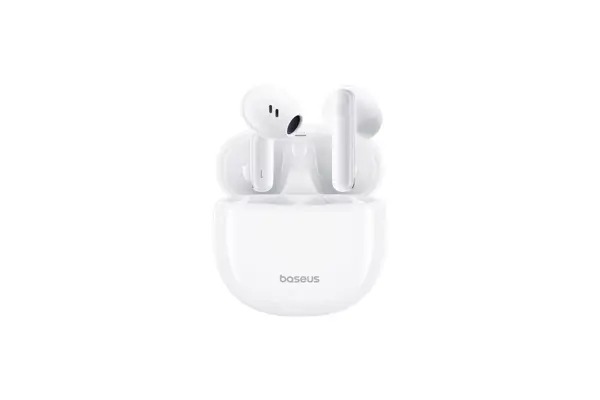 אוזניות בלוטוס Baseus Bowie E13 True Wireless - לבן