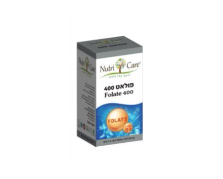 פולאט 400 | מכיל 60 טבליות | Folate 400 | מכיל ויטמין B9 | תוסף תזונה | כשר פרווה | נוטרי קר | Nutri Care