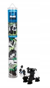 משחק הרכבה 100 חלקים קטנים במארז צינור רב פעמי - פנדה