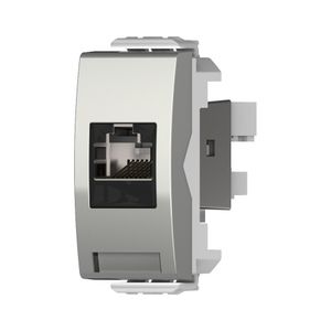 שקע מחשב ניסקו סוויץ RJ45 CAT5E טיטניום