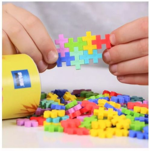 משחק הרכבה 240 חלקים קטנים במארז צינור רב פעמי - טרופי