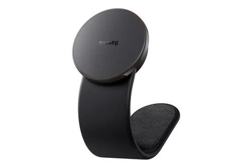 תושבת טעינה לרכב Baseus C02 Pro Series Magnetic Wireless Charging Car Mount Cluster Black 15W