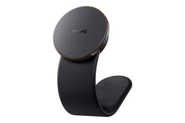 תושבת טעינה לרכב Baseus C02 Pro Series Magnetic Wireless Charging Car Mount Cluster Black 15W