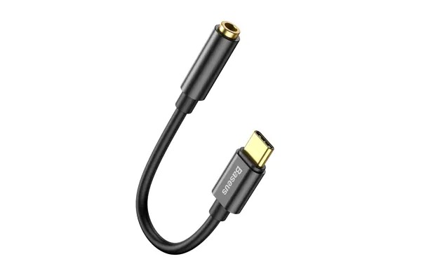 מתאם Baseus Type-C Male to 3.5mm Female Adapter L54
