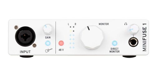 כרטיס קול מקצועי Arturia Minifuse 1 בצבע לבן