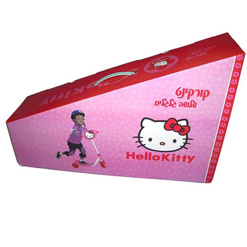 קורקינט 3 גלגלים הלו קייטי - HELLO KITTY