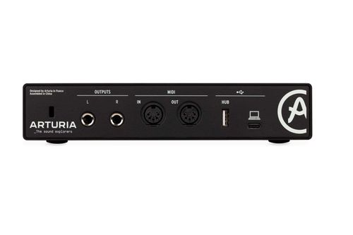 כרטיס קול מקצועי Arturia Minifuse 2 בצבע שחור