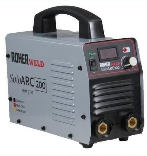 רתכת MMA אינוורטר 200A דיגיטלית ROHER SOLOARC 200