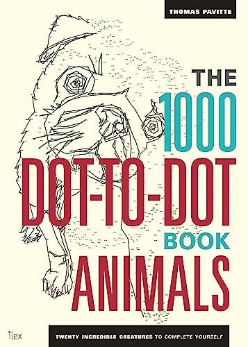 חוברת קו נקודה עד 1000 - חיות