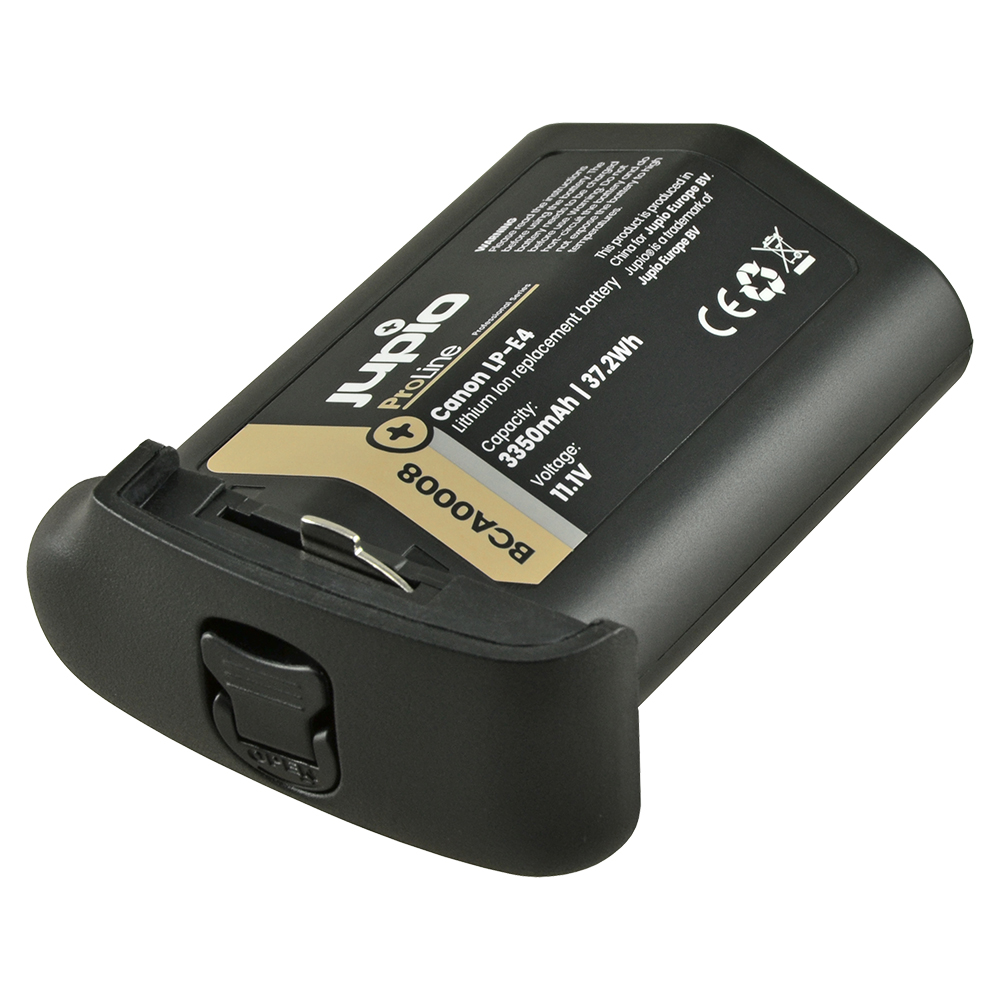 סוללת ליתיום Jupio *ProLine* LP-E4 3350mAh למצלמות Canon
