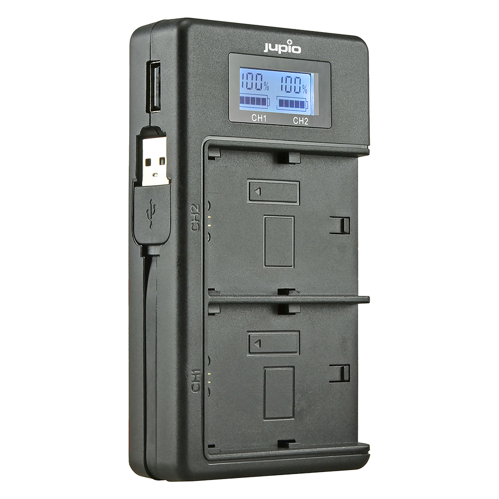 מטען כפול USB ייעודי לסוללות Canon LP-E12