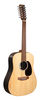 גיטרה אקוסטית 12 מיתרים מוגברת + נרתיק MARTIN DX2E 12STRING BRAZ