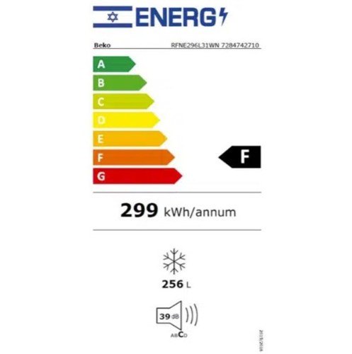 מקפיא Beko RFNE296L31WN בקו