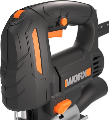 מסור אנכי חשמלי WORX WX463 550W | חיתוך עץ עד 65 מ״מ ו־4 מצבי פנדל