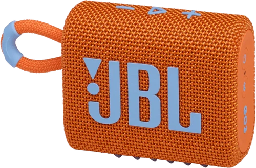 רמקול נייד JBL Go 3 כתום (יבואן מקביל)