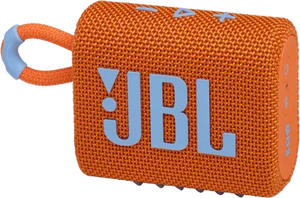 רמקול נייד JBL Go 3 כתום (יבואן מקביל)