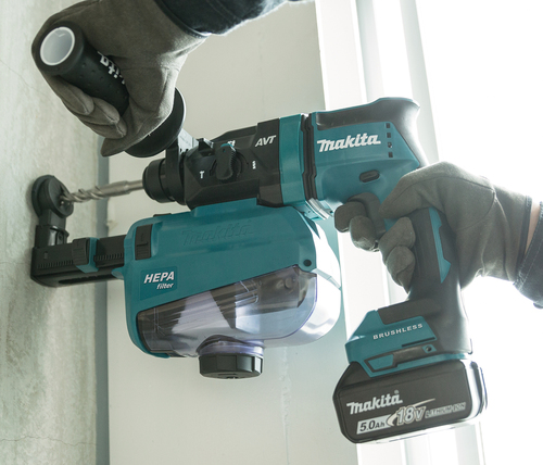 פטישון נטען 3 מצבי עבודה - MAKITA DHR182 18V 1.7J AVT BL