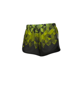 מכנסי ריצה עם תחתון פנימי ALE LOOSE FITING RUNNING SHORT צבעוני אריג טכני דקיק ומאוורר מאוד בעלות כיס אחורי