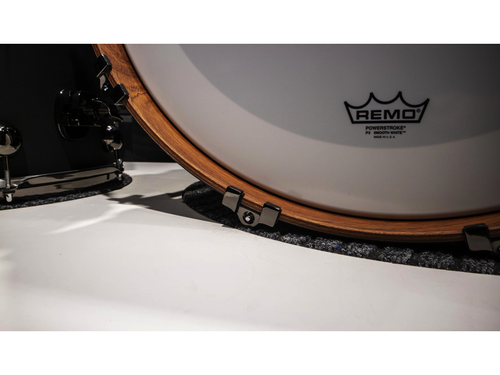 סט תופים מקצועי ds DRUMS Rebel Custom Birch Mahagoni בגימור Deep Black