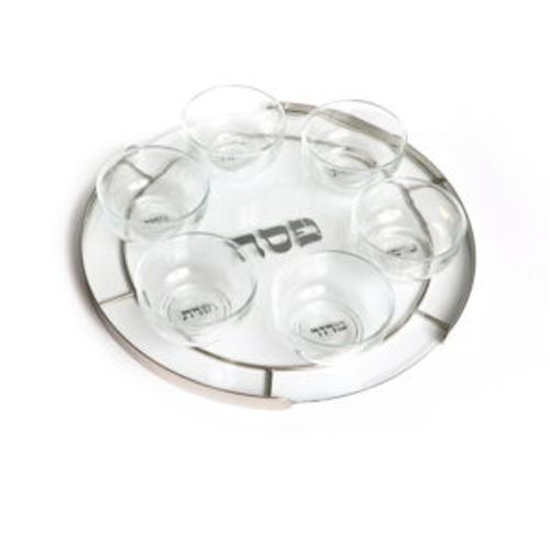 קערה לפסח זכוכית