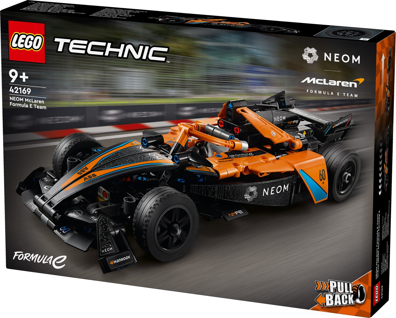 מכונית מרוץ LEGO Technic 42169 Neom Mclaren Formula E