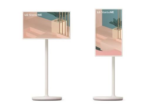 מסך טאץ` חכם נייד 27 אינץ` מבית LG אל ג`י דגם STANBYME 27ART10AKPL