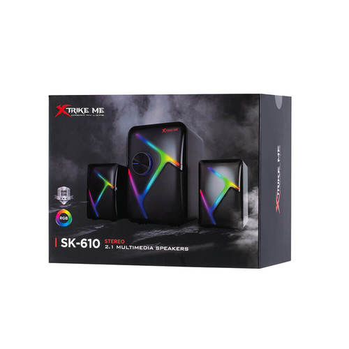 רמקולים גיימינג למחשב Xtrike Me SK-610 RGB